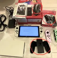 Nintendo Switch 有機ELモデル 本体 Joy-Con ソフト付き