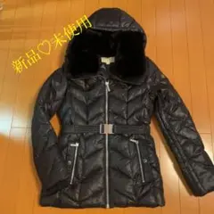 MICHAEL KORS マイケルコース ダウンコート ファー ブラック