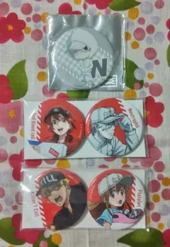 はたらく細胞　バッジ