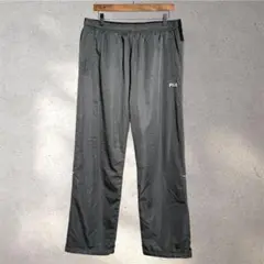 【FILA】L/トラックパンツ/グレー/ウエストゴム/ドロスト/スポーツウェア