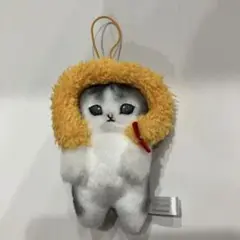 モフサンド　エビフライニャン　猫　ぬいぐるみ　マスコット　ストラップ
