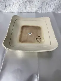 草庵　正角大皿