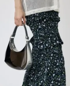 【未使用に近い】MOUSSY マウジー☆PVC HOBO バッグ 肩がけバック