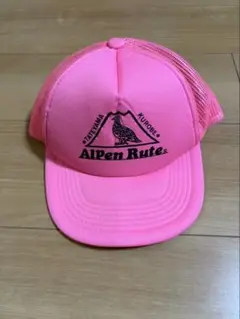 Alpen Rute メッシュキャップ ピンク