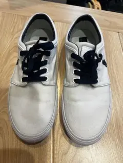 【中古】Polo Ralph Lauren スニーカー ホワイト 24.5センチ