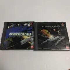Ps1 ソフト　オーバードフォース ・オーバードフォースアフターの2作