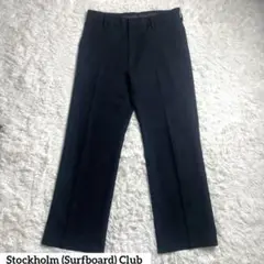 stockholm surfboard club　テーラードブーツカットパンツ Stockholm Surfboard Club ブーツカット テーラードパンツ