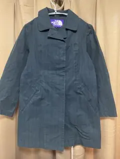 THENORTHFACEコート ゴアテックス パープルロゴ