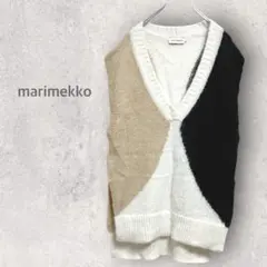 専用出品です！Marimekko Edla ニットベスト S ホワイト系 専用出品です！Marimekko Edla ニットベスト S ホワイト系