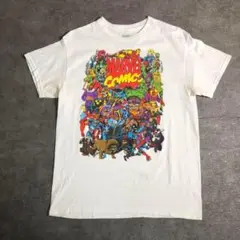 【ムービーTシャツ】MARVEL プリントTシャツ 白 古着 ZSM4