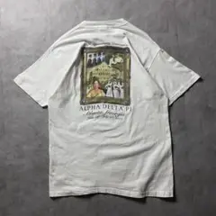 【入手困難】00s アート 西洋絵画 Tシャツ 両面プリント フォトプリント M