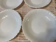 アルコパル　フラワーディッシュ　4枚セット