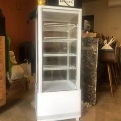 レマコム 4面ガラス冷蔵ショーケース(105L)