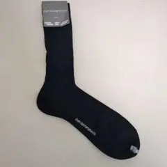 新品タグ付き　EMPORIO ARMANI 濃紺ソックス 25-27cm