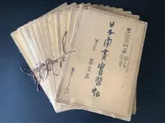 岸浪百草居 日本南画實習帖 全12巻揃え 古書 古文書 南画 古美術 工芸品