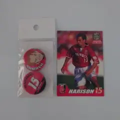 アリソン HARISON 15 バッジとカードセット