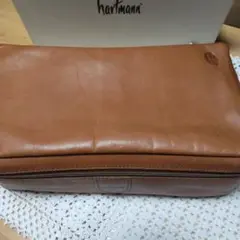 hartmann レザー バッグ キャメルブラウン