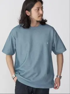 SHIPS ワンポイント ロゴ バーズアイ Tシャツ