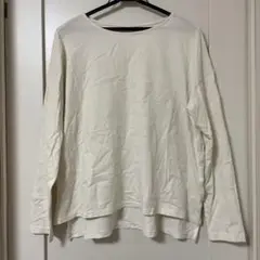 chocol raffine robe 長袖 カットソー 白 オフホワイト