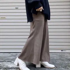 PAGEBOY クリアスエードマーメイドスカート