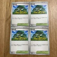 ポケモンカード ポケカ 活力の森 4枚