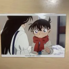 名探偵コナン隻眼の残像リボンマフラーチャーム 付属イラストカード　※チャームなし