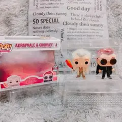 グッドオーメンズファンコ　アジラフェル、クローリー　セット Amazon.co.jp: Funko Pop! 2個セット - Good Omens: アジ