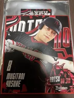 麦谷祐介　ミニ色紙　夏の陣　オリックス