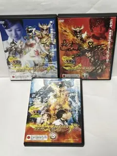 鳳神ヤツルギ ファーストシーズン1〜3巻セット サイン付き DVD