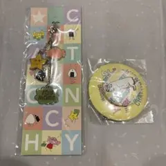 チャットモンチー　キーホルダー　缶バッジ