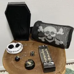 ナイトメアビフォアクリスマス等 髑髏グッズ ダークファンタジーグッズ まとめ売