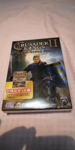 クルセイダーキングス2 デラックス 完全日本語版 シュリンク付き未使用新品