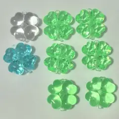 クローバー　四つ葉　アクリルアイス