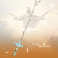 ビンテージ ロザリオ ネックレス INRI キリスト像 アンティーク