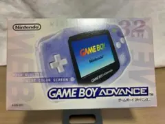 【箱のみ】ゲームボーイアドバンス ミルキーブルー 【箱のみ】
