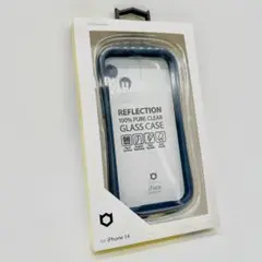 新品 iPhone 14 iFace Reflection クリア ネイビー