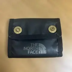 THE NORTH FACE 三つ折り財布 黒　ノースフェイス　ナイロン