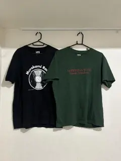 村上春樹　ユニクロ　Murakami Radio ノルウェイの森Tシャツ セット