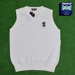 ADMIRAL GOLF/アドミラル ゴルフ ホワイトベスト【LL】新品！