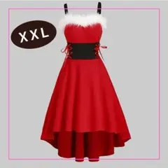 人気!可愛い♡サンタコス♡XXLワンピース 大きいサイズ クリパ ♪