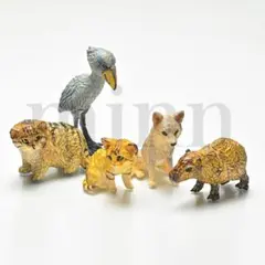 【未開封・コンプリート】はしもとみおの彫刻 那須どうぶつ王国 コンプ セット②