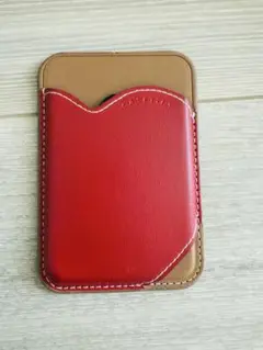 casetify BioVeg MagSafe ハート ウォレット 合成皮革