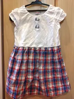 MIKI HOUSE 半袖ワンピース 110〜120サイズ
