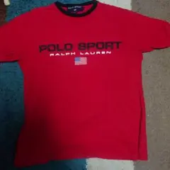 90's POLO SPORT リンガーTシャツ