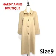 HARDY AMIES BOUTIQUE カシミヤ ロングコート 4578
