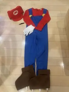 マリオ コスチューム 帽子・靴付き