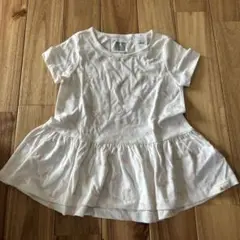 GAP レインボー柄 フレアTシャツ 100cm