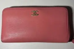 シャネル ピンク 長財布