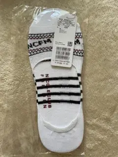 NCFM ストライプ ホワイトソックス FREEサイズ