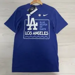 新品✨NIKE ナイキ　MLB LAドジャース　Tシャツ　タグ付　ブルー　大谷